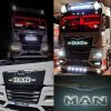man logo led