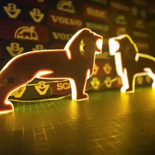 Plaque d'angle pour homme