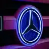 Logo Mercedes illuminato