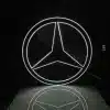 Logo Mercedes illuminato