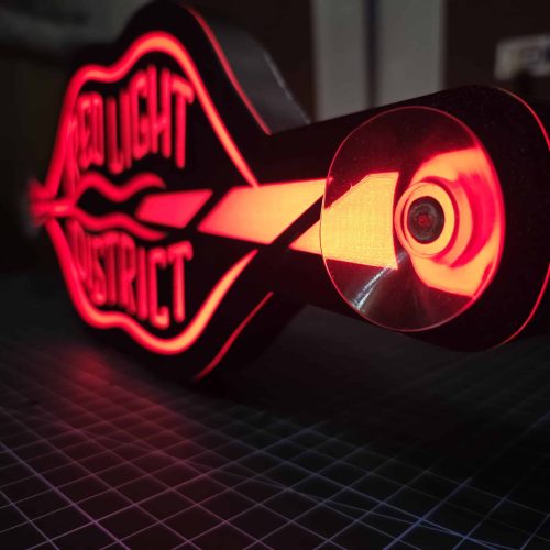 TABLICZKA NAROZNIKOWA LED TIR