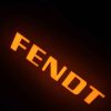 Fendt - emblème LED orange