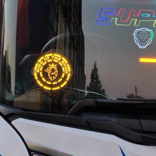 tabliczka narożnikowa scania