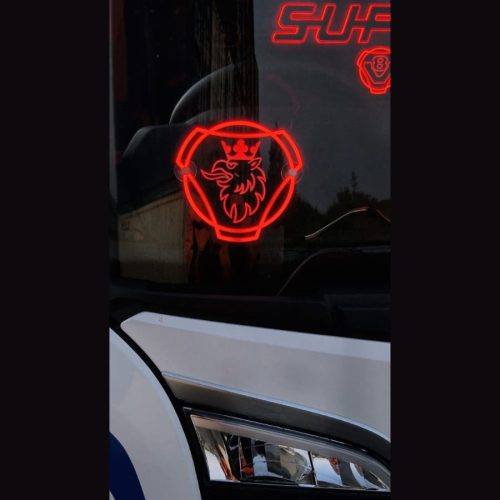 tabliczka narożnikowa scania