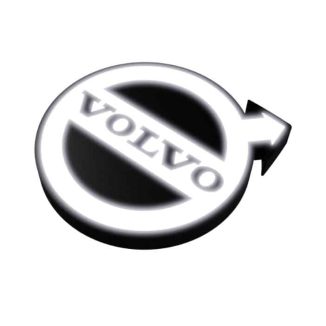 plaque signalétique à LED Volvo