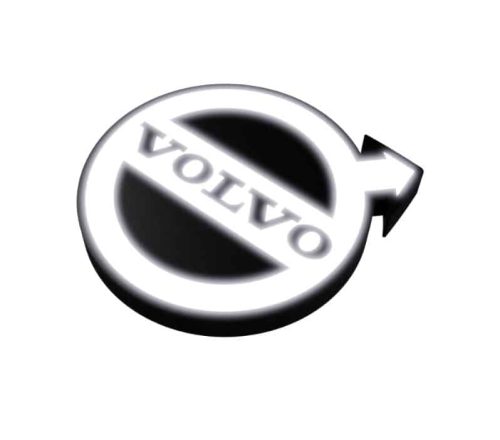 led naamplaatje volvo