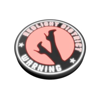 Panneau d'angle à LED - Quartier rouge