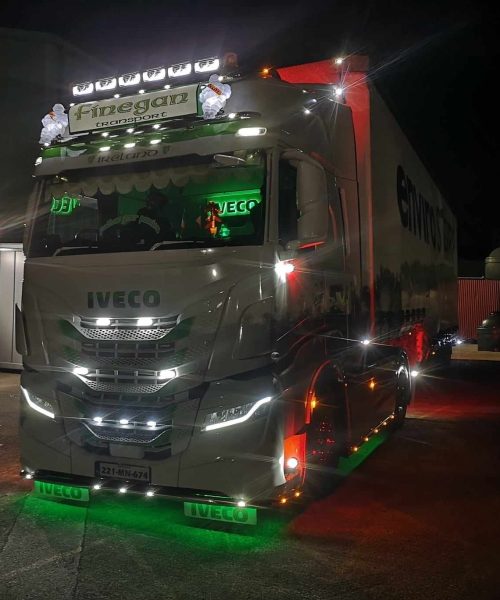 inscription lumineuse iveco
