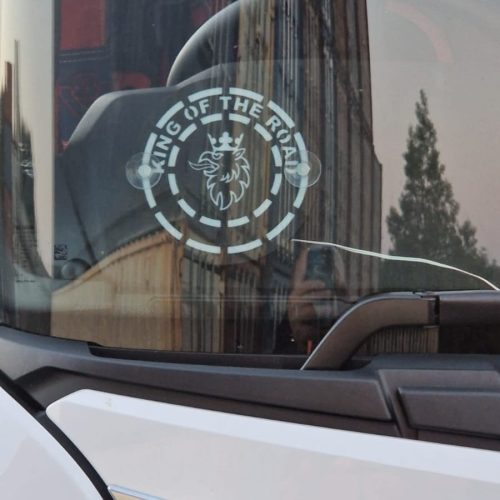 tabliczka narożnikowa scania