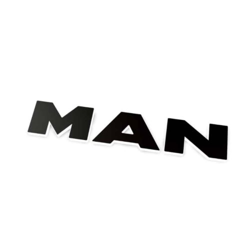 man logo led