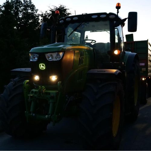 logo LED John Deere