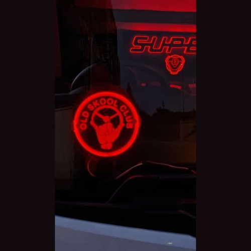 plaque d'angle de la vieille école