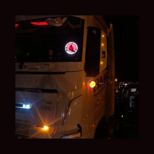 LED saroktábla - Piroslámpás negyed