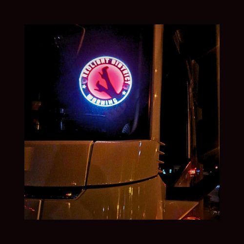 LED saroktábla - Piroslámpás negyed