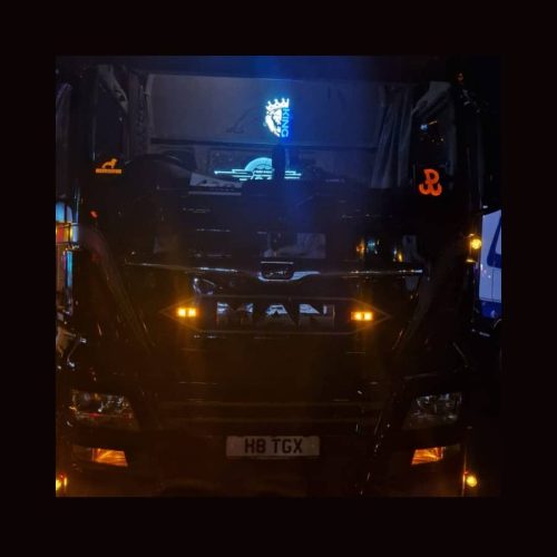 plaque d'angle à LED