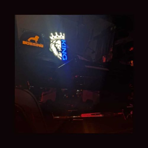 plaque d'angle à LED