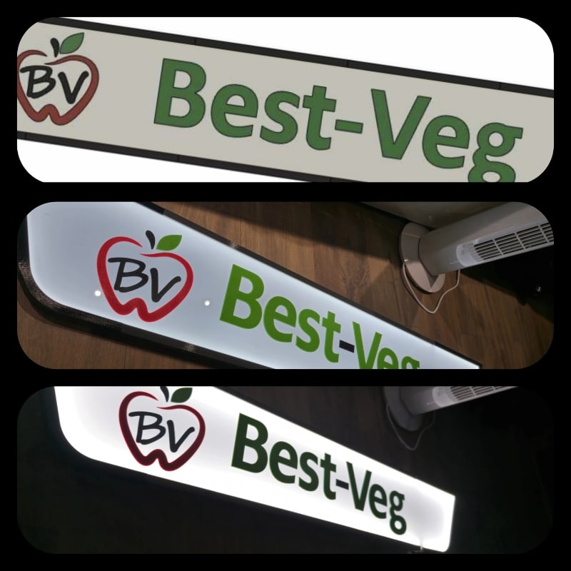 Emblèmes LED, logos éclairés