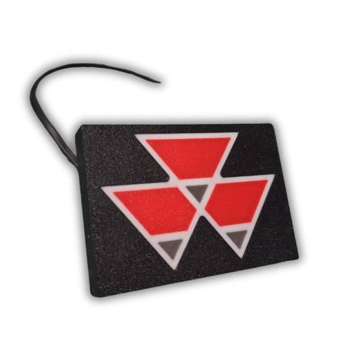 Logo de l'emblème Massey Ferguson à LED