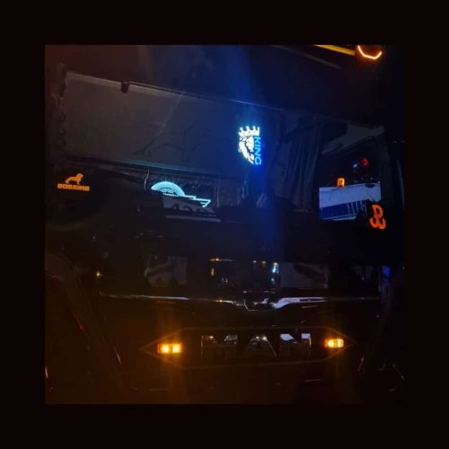 plaque d'angle à LED