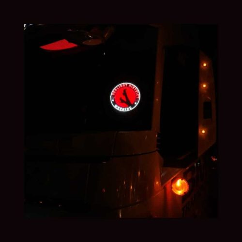 LED saroktábla - Piroslámpás negyed