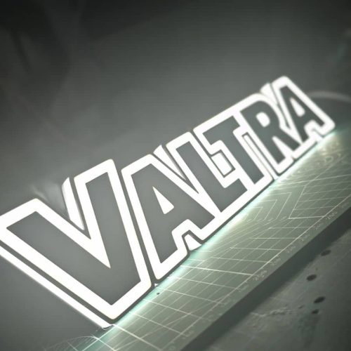 logo emblème Valtra à LED