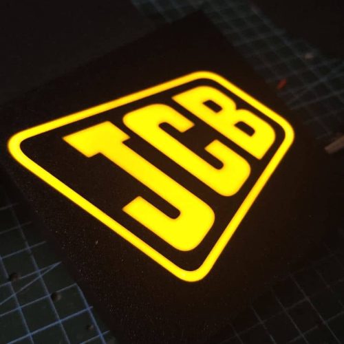 Logo LED JCB