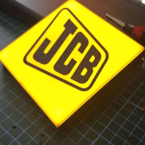 Logo LED JCB