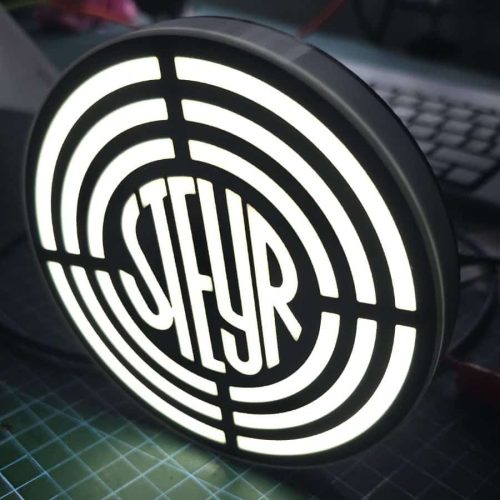 Logo Steyr à LED