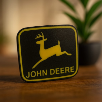 logo led john deere 7x10