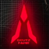 Logo Deutz Fahr LED rouge