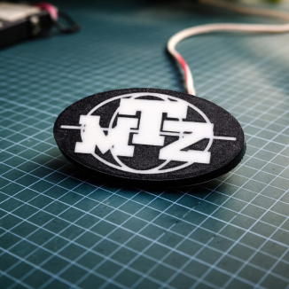 mtz logo led voorkant